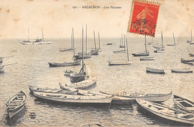 Cpa 33 Arcachon Les Pinasses