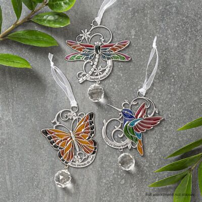 Colibrì O Libellula 3 " Ornamento ER60640 Colibri Ganz E1 Love & Benedizioni Farfalla 