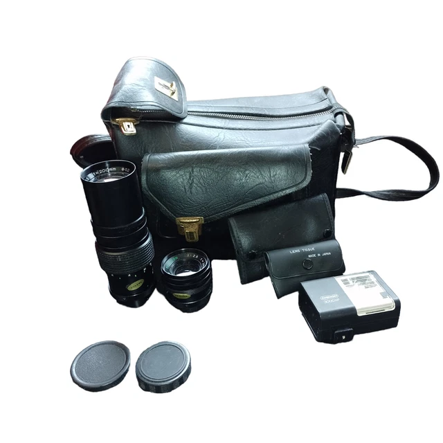 Joblot Camera And Photography Accessories - Lenses- Bag-Lamp4