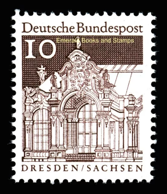 EBS Germany 1966 - 12 Centuries German Architecture (II) - Michel 489-503 MNH** 3