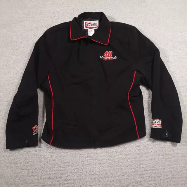 Nascar Chase Authentic Coors Light Jacket Sterling Marlin 40 Women's XL Black