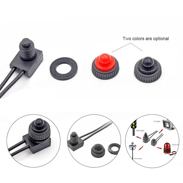 Produktbild von Wasserdichter IP65-Schalter 12/24/220 V – Flammhemmend, Schraubklemmen, Für Außenbeleuchtung, Pumpen & Maschinen (16 A/250 V) – Modell B (220 V)