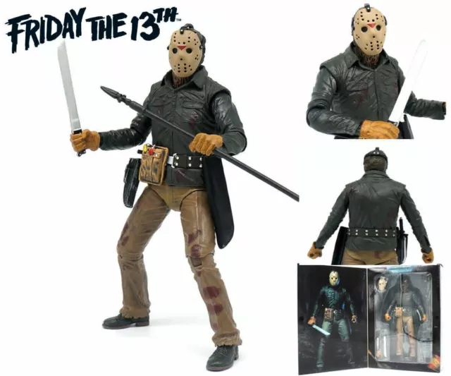 NECA Friday The 13th Part VI Jason Voorhees 7" Action Figure Toy Model Halloween