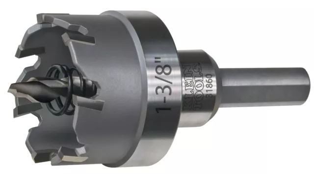 Klein Tools 31860 1-3/8-Inch Carbide Hole Cutter