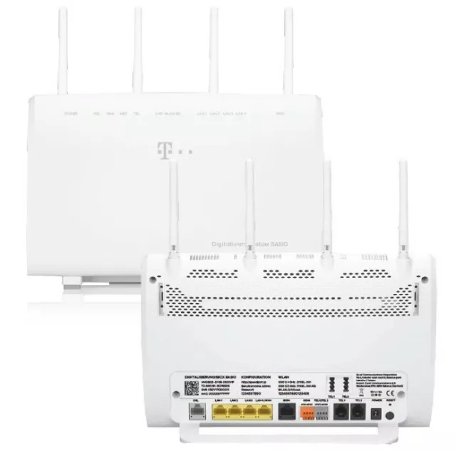 Digitalisierungsbox BASIC Router DSL/VDSL/VDSL2 SuperVectoring Dual-WLAN N-S