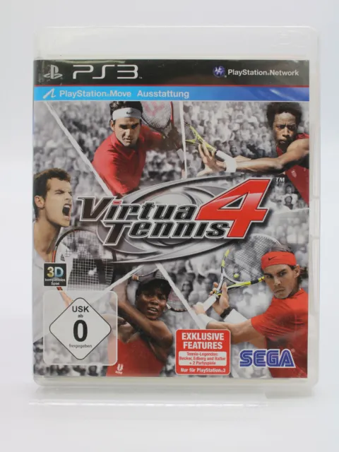 PS3 Virtua Tennis 4 Emballage D'Origine PLAYSTATION 3 Bestseller