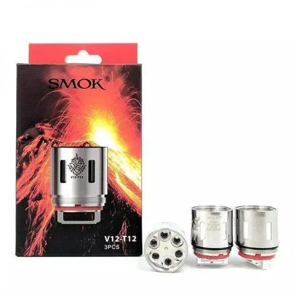 SMOK V12 Prince M4 | T6 | T10 | T12 | Q4 | X4 | X6 Coils (pack of 3) | Clearance 2