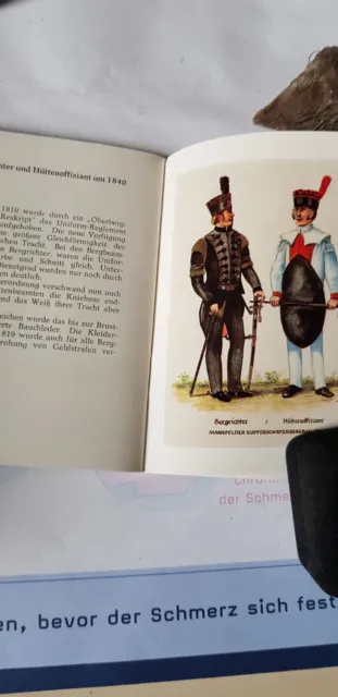 Mansfeld , Bergbau,Uniformen,  Broschüre DDR, ca 60 Seiten 2