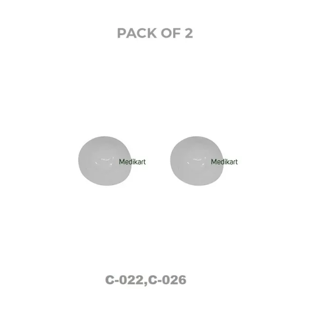 Corneal Shield Protector Set 22mm & 26mm Ophthalmic Eye Shield (2x22mm & 2x26mm)
