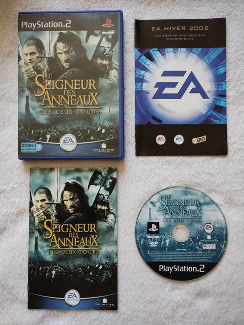 PS2 Le Seigneur des Anneaux Les 2 Tours (D'occasion) à Neyruz FR pour