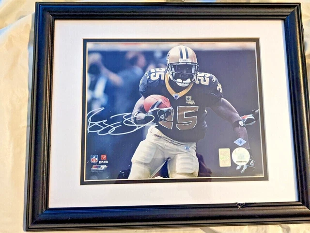 2006 Reggie Bush Saints 8 x 10 Foto Autografato a Cavallo Photofile Ologramma