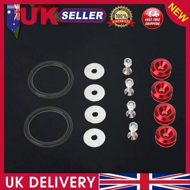 Release Fasteners For Front Bumpers Rear Bumpers Reinforcement Ring for JDM UK