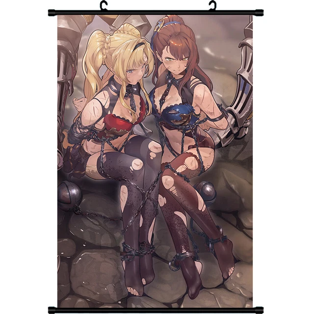granblue fantasy zeta Cosplay Posters Home Decor Wall Scrolls Otaku 60x90cm R4