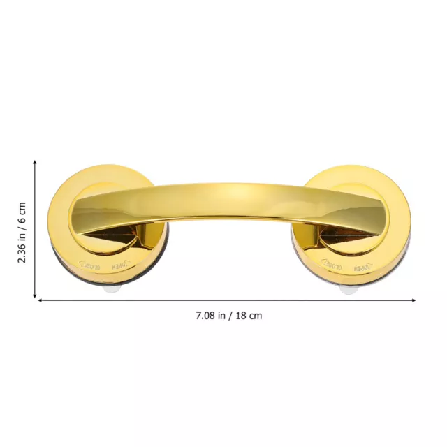 1Pc Sicherheitsgriffe für die Dusche Saug Haltegriff Bad Balance Bar Schrank 3