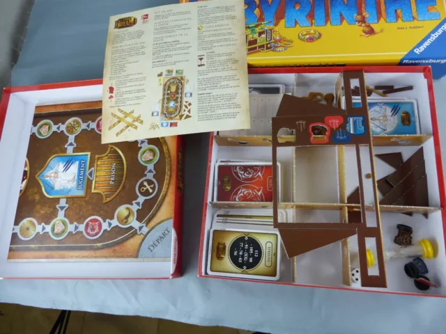 Lot de 2 jeux de société FORT BOYARD et LABYRINTHE , complet proche du neuf 2