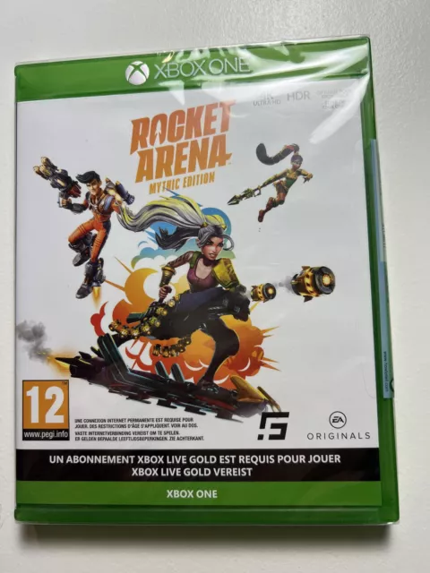 jeu xbox one / series x neuf blister rocket arena mythic edition live gold