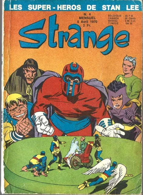Rare Eo Strange N° 4 Octobre 1970 Stan Lee + Collectif ( Superbe État  )