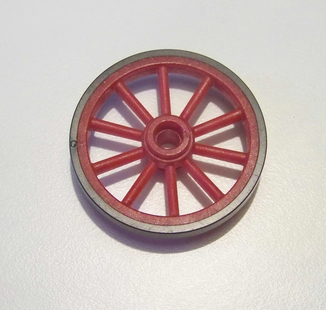 Pièces Playmobil Western : Roue + Essieu De Catapulte - Réf. 4438 Et Autres - Occasion