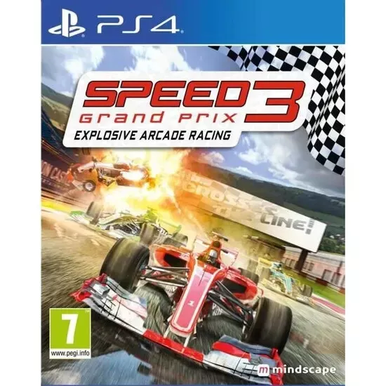 Jeu Playstation 4 :Speed 3 Grand Prix Explosive Arcade Racing ➜Neuf Sous Blister