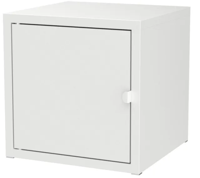 Ikea LIXHULT Cabinet Cupboard,Home Office Storage Living,Metal,white,503.286.65