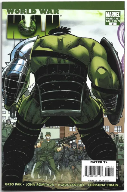 World War Hulk #3 Romita Jr Variant Greg Pak Dr Strange Marvel 2007 VF/NM