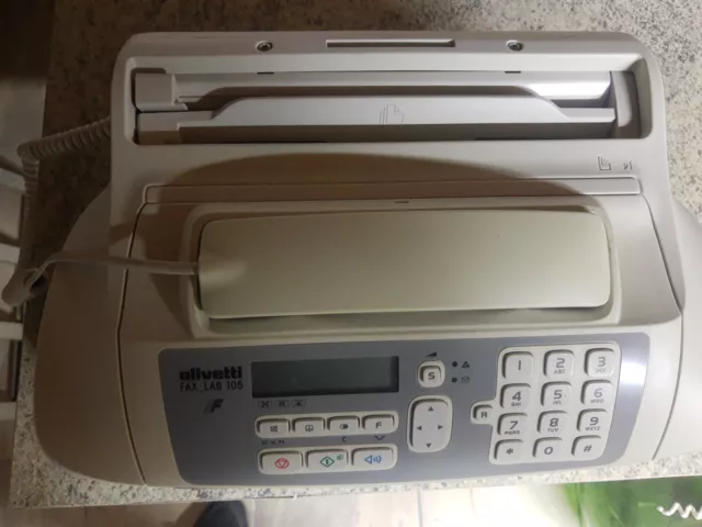 Fax Telefono Olivetti fax Lab105 (manca la cartuccia) 2