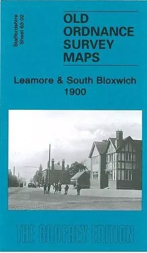 Old Ordnace Survey Map Of Leamore & South Bloxwich 1900