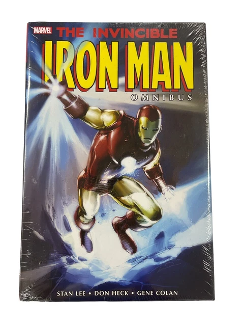 DAMAGED The Invincible Iron Man Omnibus Vol 1 PAREL COVER Marvel HC Hardcover