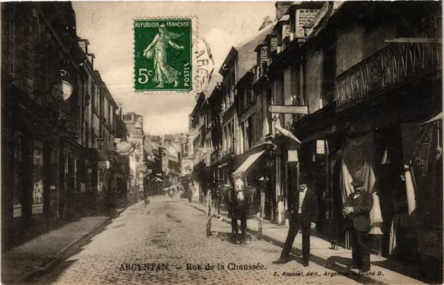 CPA Argentan - Rue de la Chaussee (259329)