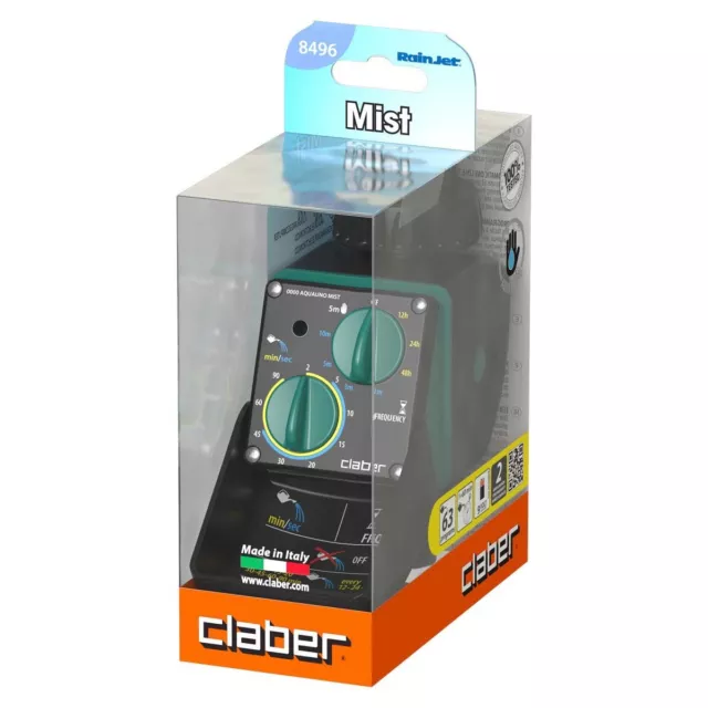 Programmatore Aquauno Mist cod. 8496 CLABER Doppia Funzione