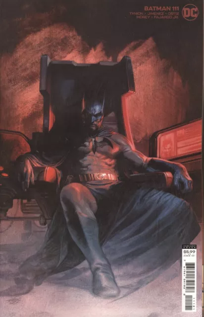 Batman #111 Cover B Gabriele Dell Otto Card Stock Variant Vf/Nm Dc Hohc 2021
