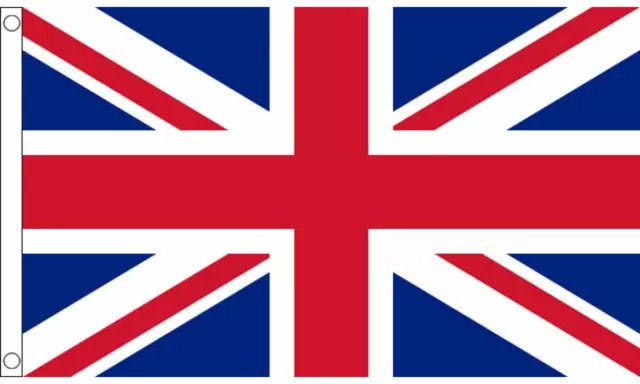 Union Jack Giant 9ft x 6ft Polyester Flag with Eyelets