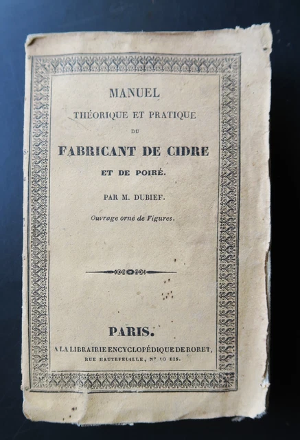 Livre Rare 1880 "Le Cidre" - Étude Illustrée Sur Les Fruits Et Boissons - Édition Originale Rouen