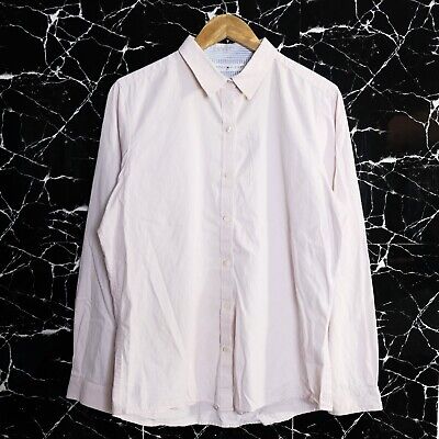 Camicia TOMMY HILFIGER Taglia L Donna Cotone Rosa Woman Shirt Manica lunga Logo