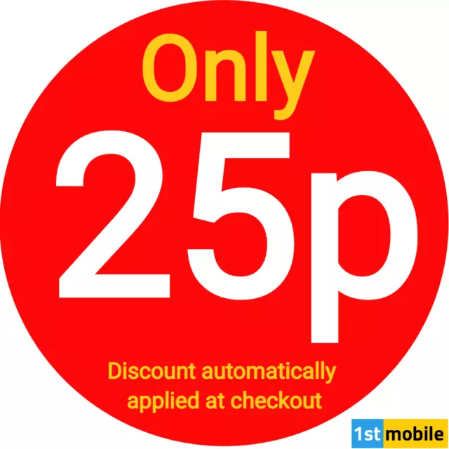 25p EE Pay As You Go Sim Cards, New Sealed Pack Light User 8GB/£9 monthly option