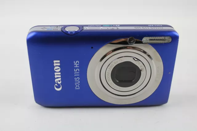 Canon IXUS 115 HS, DIGITAL COMPACT CAMERA w/ 4x Canon Zoom IS, WORKING