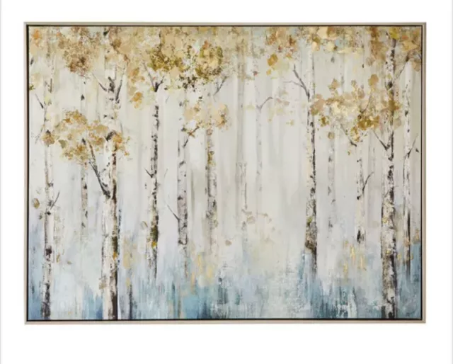 Mintura Handmade Tree  Oil Painting On Canvas Wall Art Picture Home Decor