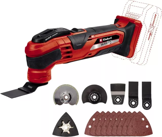 Einhell Outil multifonction sans fil VARRITO Power X-Change (Li-Ion, 18V, 11000-