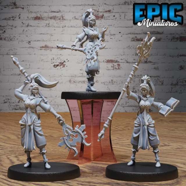 Epic Miniatures Fantasy 28mm - ELF SORCERESS Dungeons and Dragons DnD Miniature
