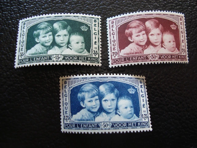 Belgien - Briefmarke Yvert Und Tellier N° 404 A 406 N (A8) Briefmarke Belgium