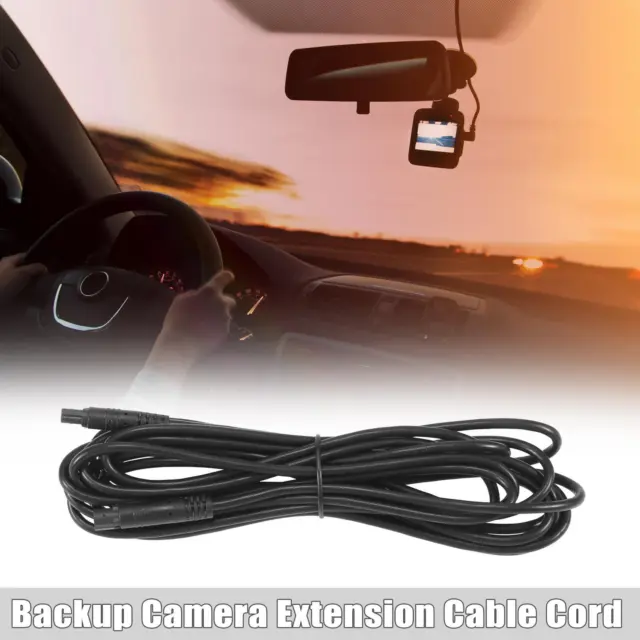 5 Pin 4m 13ft Car Backup Camera Extension Cable Dash Camera Cord Wire  DC 12V