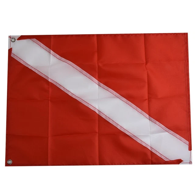 Dive Boat Flag Scuba Dive Boat 1pcs Flag Marker Lightweight Polyester Brand New