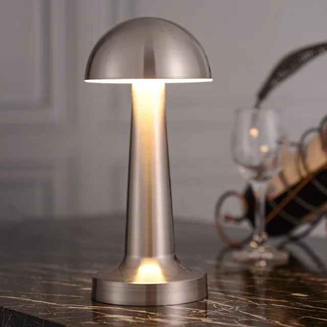 Lampada Da Tavolo a LED Touch Senza Fili Ricaricabile Per Casa Ristorante Bar 6