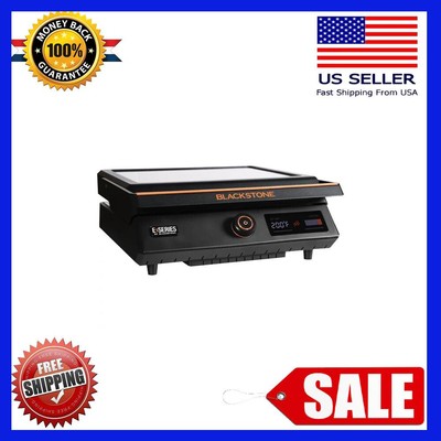 blackstone e series 17 electric tabletop griddle with hood