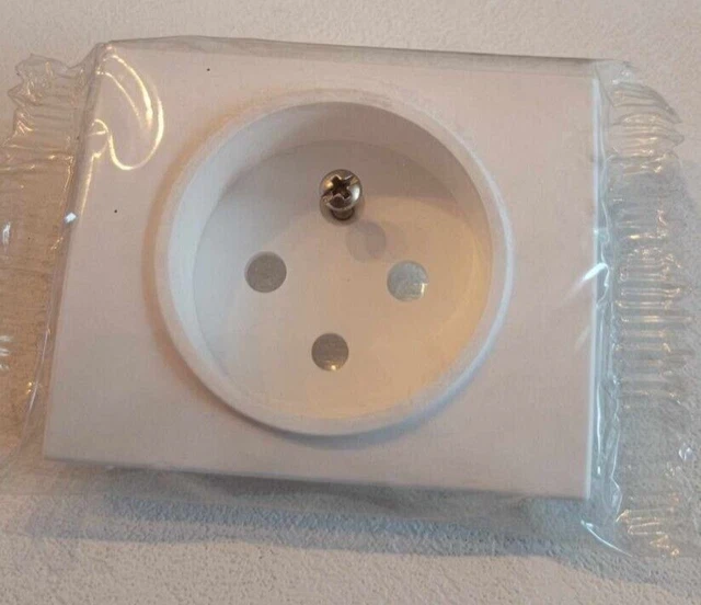 Doigt D'enjoliveur Legrand SAGANE Pour Prise Courant - Blanc Opalis Réf 85640