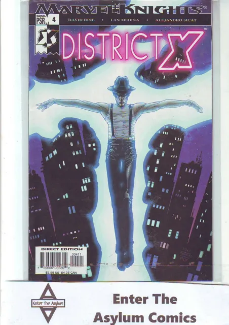 Marvel Comics District X #4 October 2004  Free P&P Same Day Dispatch