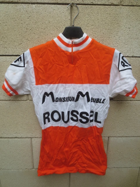Maillot Cycliste Vintage Duarig Homme – M, Acrylique Getigne Goureau