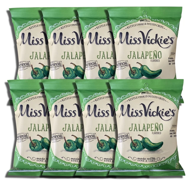 Jalapeno Bouilloire Cuit Pomme Chips Par Mme. Vickie's Groupé Tribeca Curations