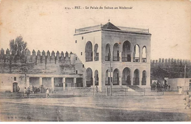 MAROC - SAN40890 - FEZ - le palais du Sultan au Méchouar