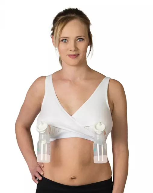 Essential Pump&Nurse Bra, All in One Nursing and Hands Free Pumping US...